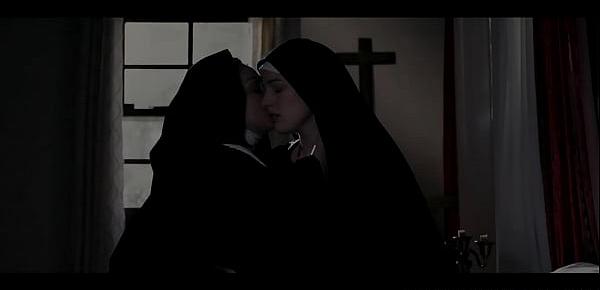  Hot lesbian nuns indulge their pussy fantasy